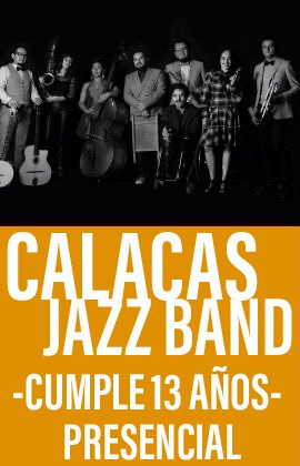 Calacas Jazz Band -Cumple 13 años- (Presencial)