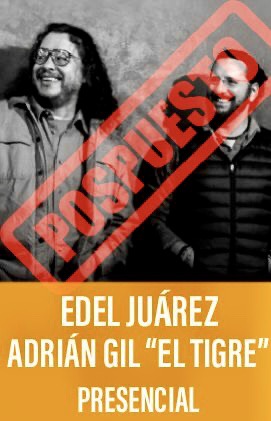 Edel Juárez y Adrián Gil “El Tigre”. (Streaming)