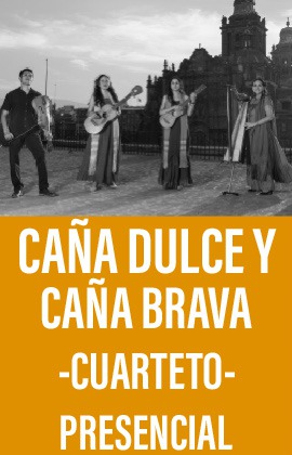 Caña Dulce y Caña Brava -Cuarteto- (Presencial)